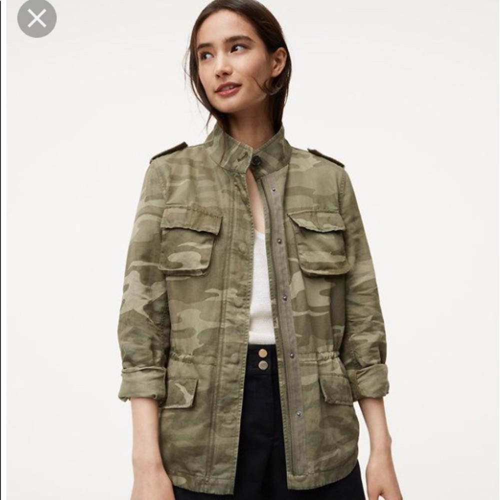 Loft Camo Jacket Size L